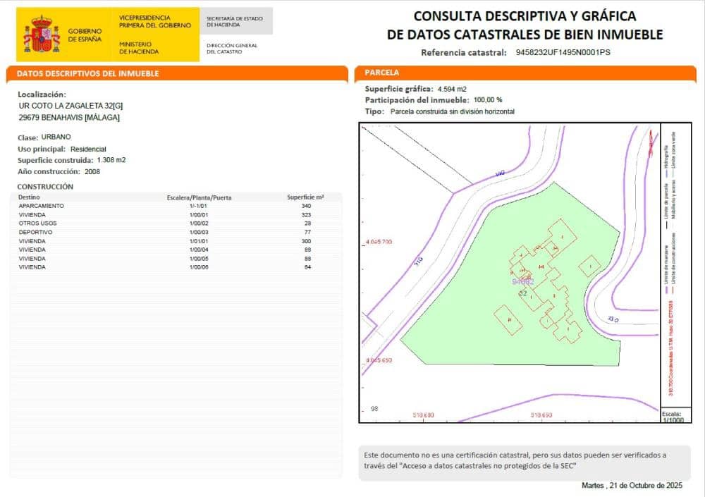 7 sypialnia Willa na sprzedaż w La Zagaleta z basenem - 8 950 000 € (Ref: 9330494)