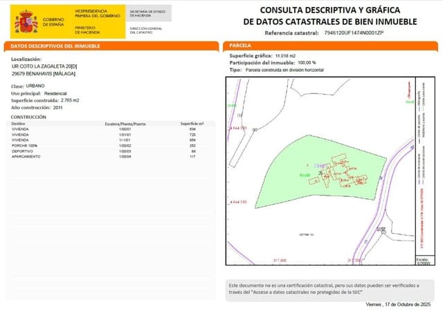 8 soverom Villa til salgs i La Zagaleta, Benahavís med svømmebasseng - € 11 800 000 (Ref: 9330495)