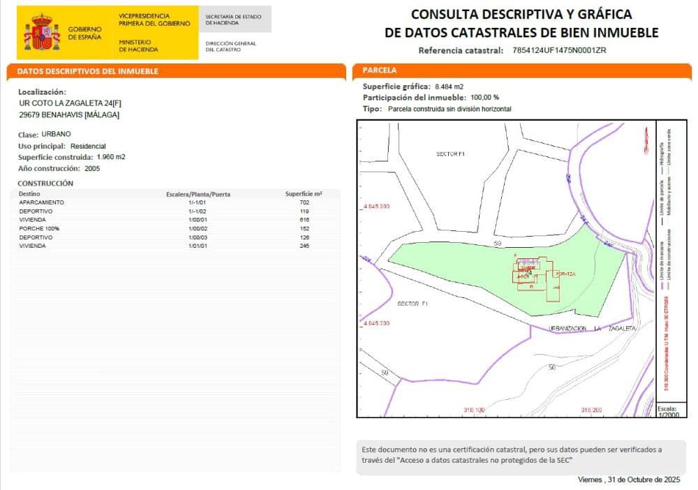 6 soverom Villa til salgs i La Zagaleta med svømmebasseng - € 9 000 000 (Ref: 9355560)