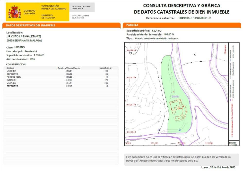 5 slaapkamer Villa te koop in La Zagaleta met zwembad - € 9.400.000 (Ref: 9355562)