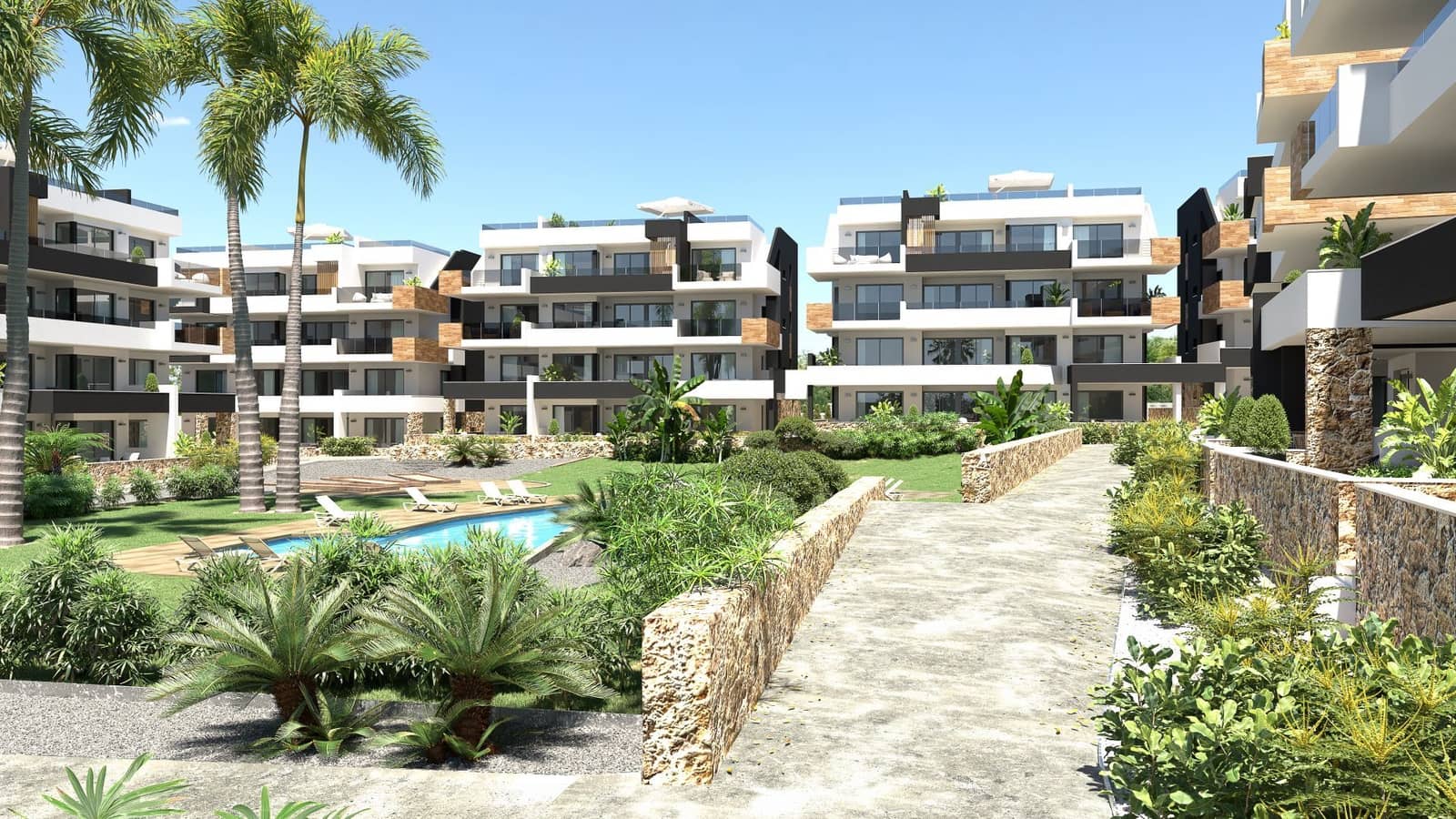 2 soverom Leilighet til salgs i Orihuela Costa med svømmebasseng garasje - € 249 000 (Ref: 5300066)
