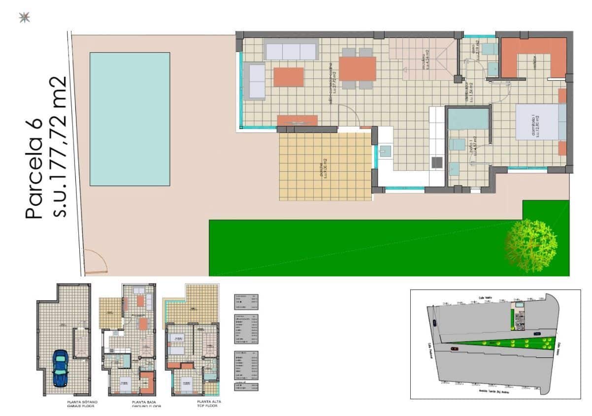 3 soverom Villa til salgs i Torrevieja med svømmebasseng garasje - € 500 000 (Ref: 6694011)
