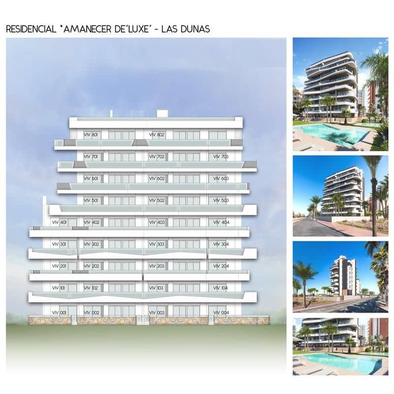 2 bedroom Apartment for sale in Guardamar del Segura with pool garage - € 299,000 (Ref: 8242453)