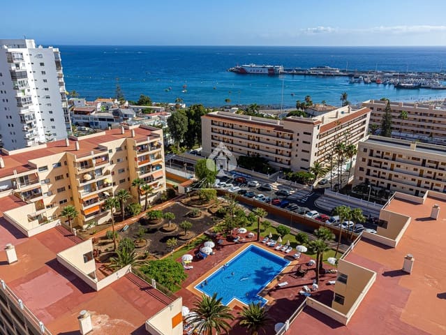 2 Zimmer Apartment zu vermieten in Los Cristianos, Arona mit Pool Garage - 1.500 € (Ref: 10036338)