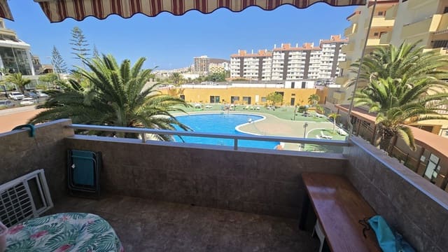 1 quarto Apartamento para arrendar em Los Cristianos, Arona com piscina - 1 980 € (Ref: 10057967)