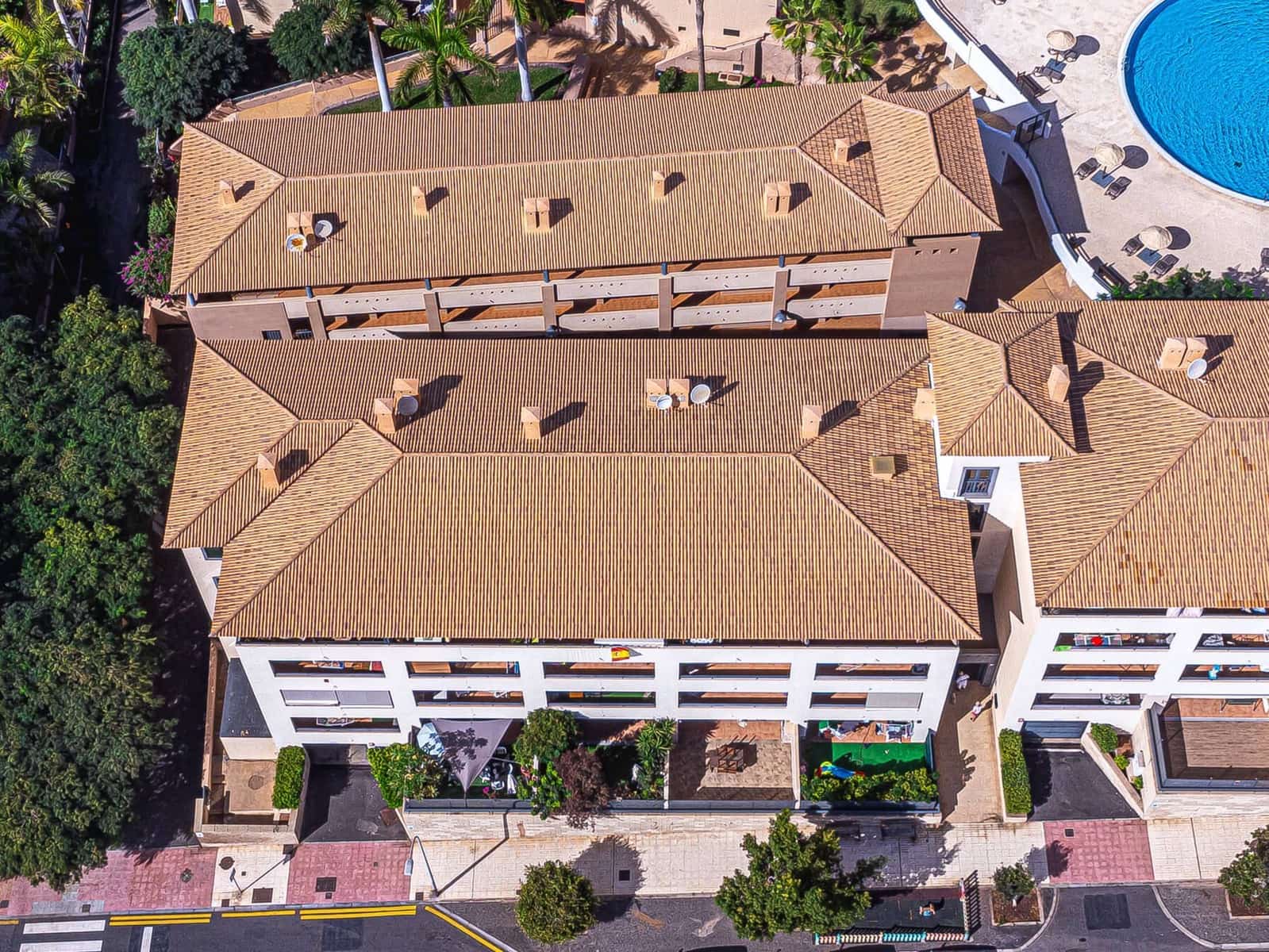 2 Zimmer Wohnung zu vermieten in Adeje mit Pool Garage - 1.280 € (Ref: 2224694)