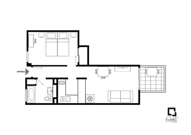 1 quarto Apartamento para arrendar em Playa de las Américas, Adeje com piscina - 1 350 € (Ref: 4569001)