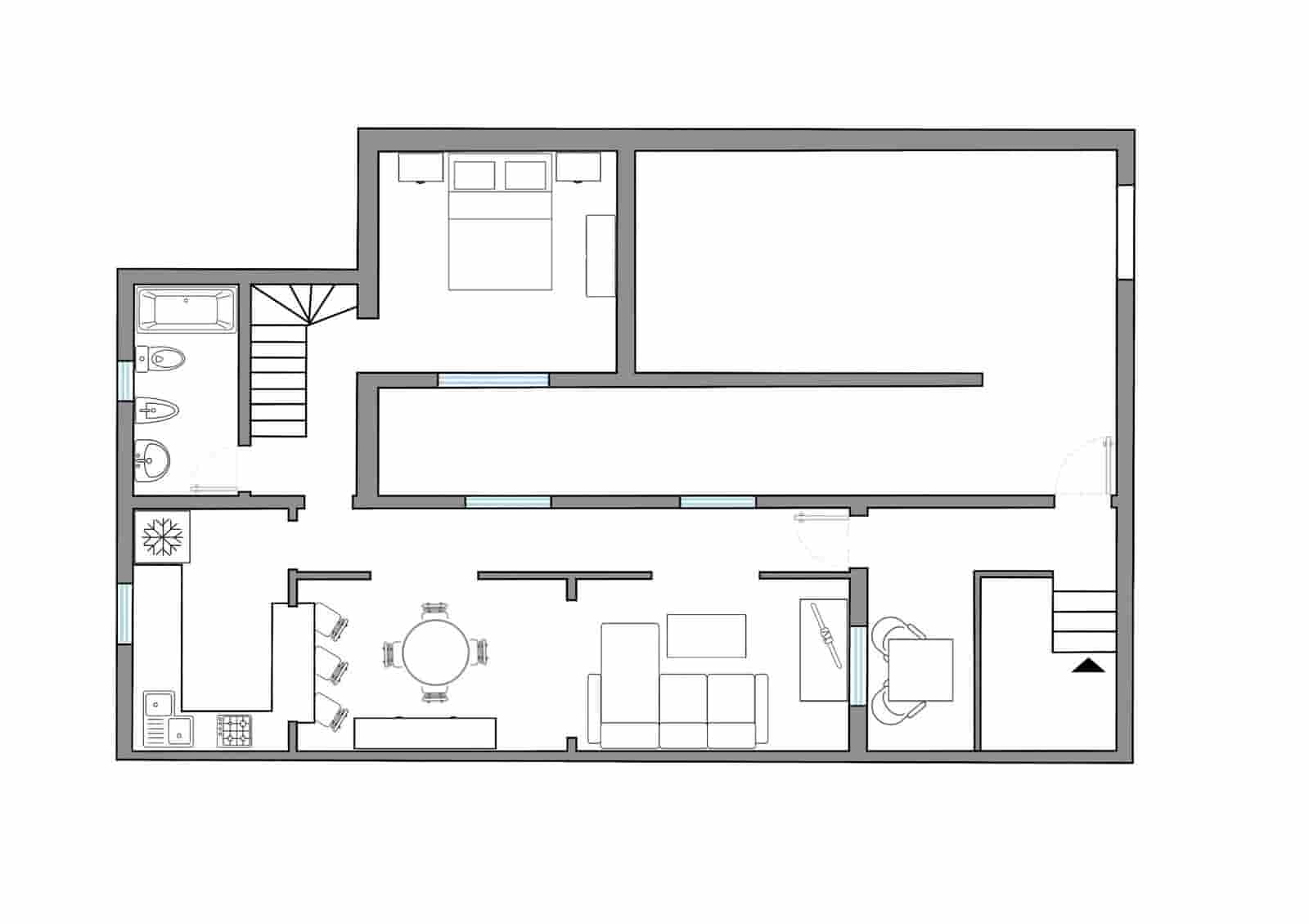 Appartement de 1 chambre à louer à Chimiche - 770 € (Ref: 6365947)