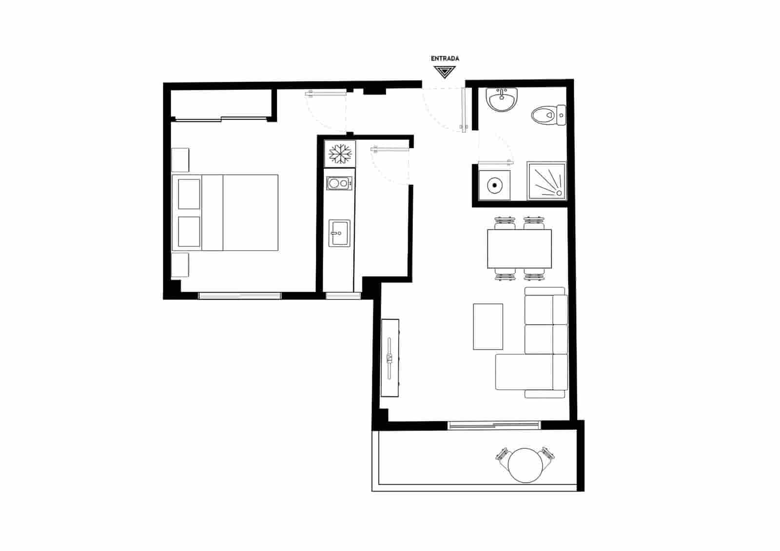 1 bedroom Apartment for rent in Los Cristianos, Arona with pool garage