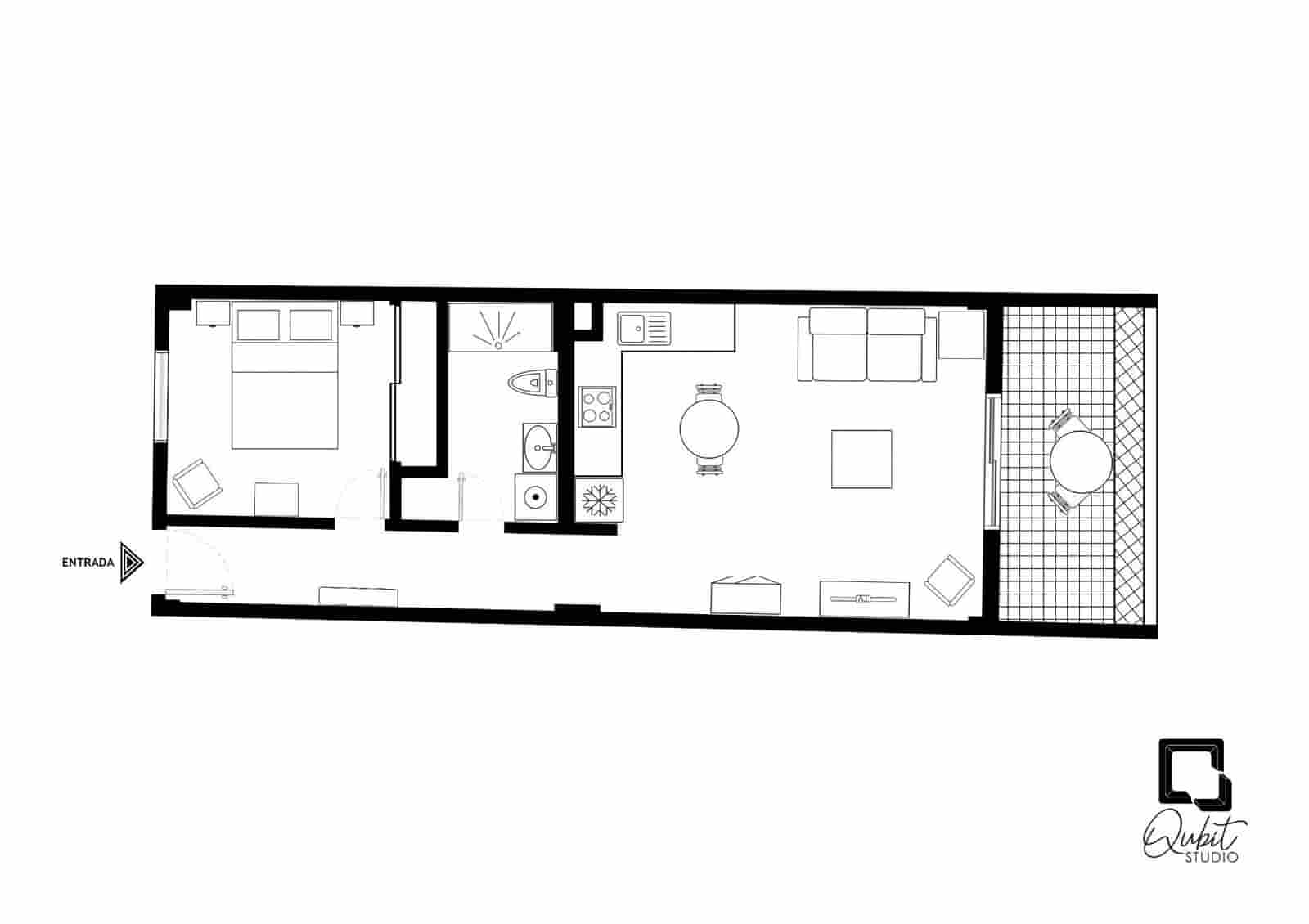 1 soverom Leilighet til leie i Los Cristianos - € 1 150 (Ref: 7810811)