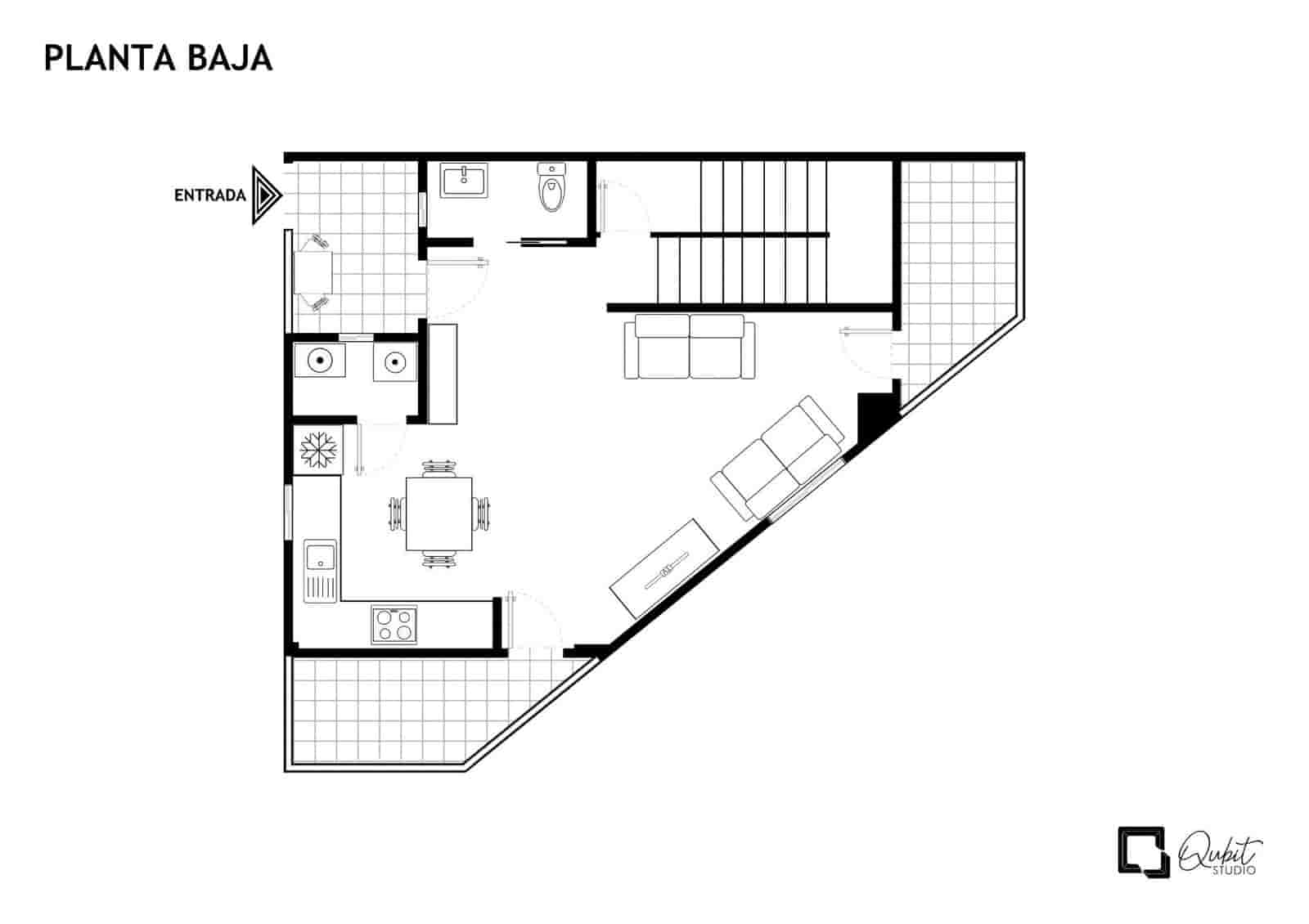 2 soveværelse Byhus til salg i Adeje med garage - € 355.000 (Ref: 9159267)