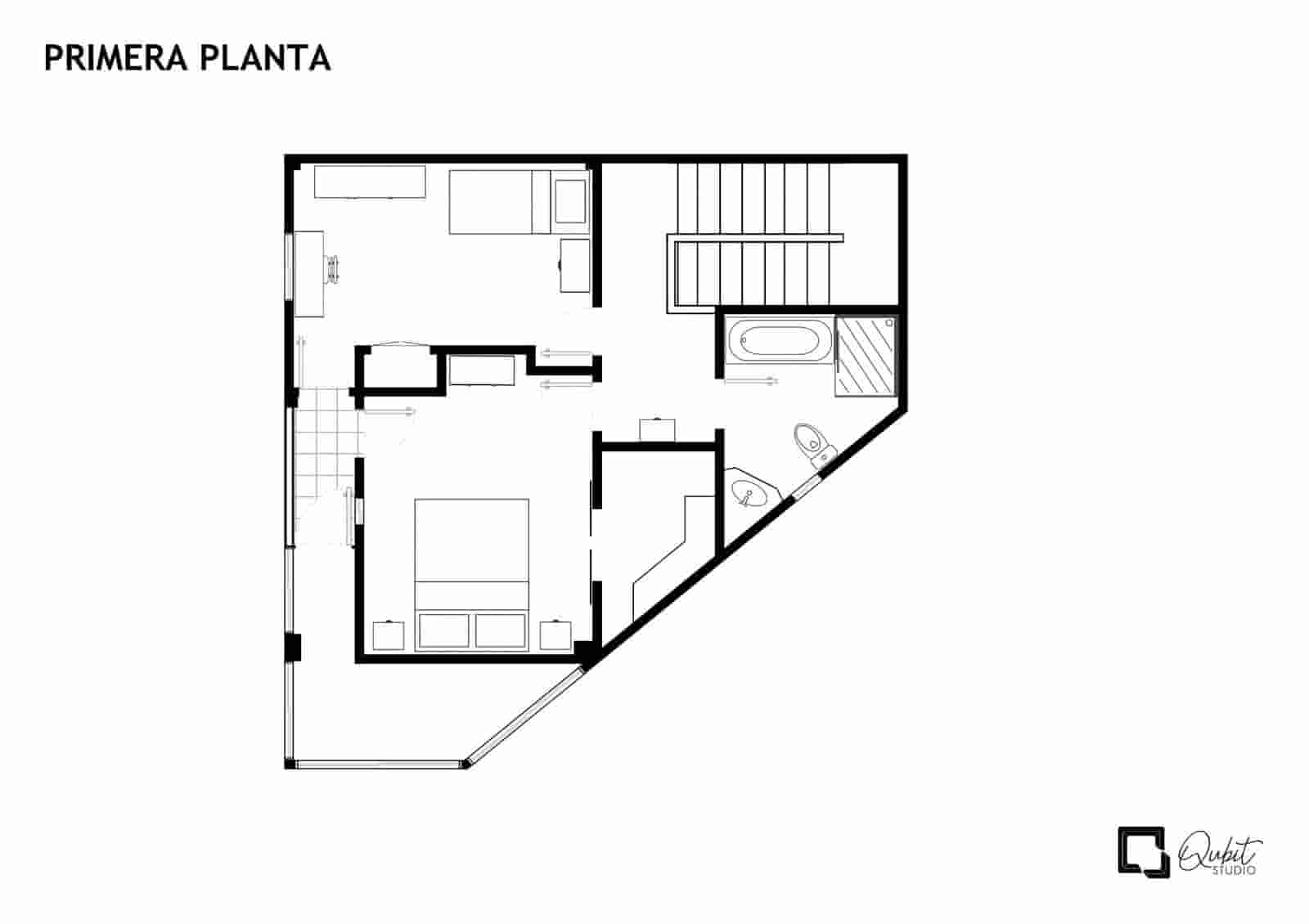 2 slaapkamer Halfvrijstaande villa te koop in Adeje met garage - € 355.000 (Ref: 9232286)