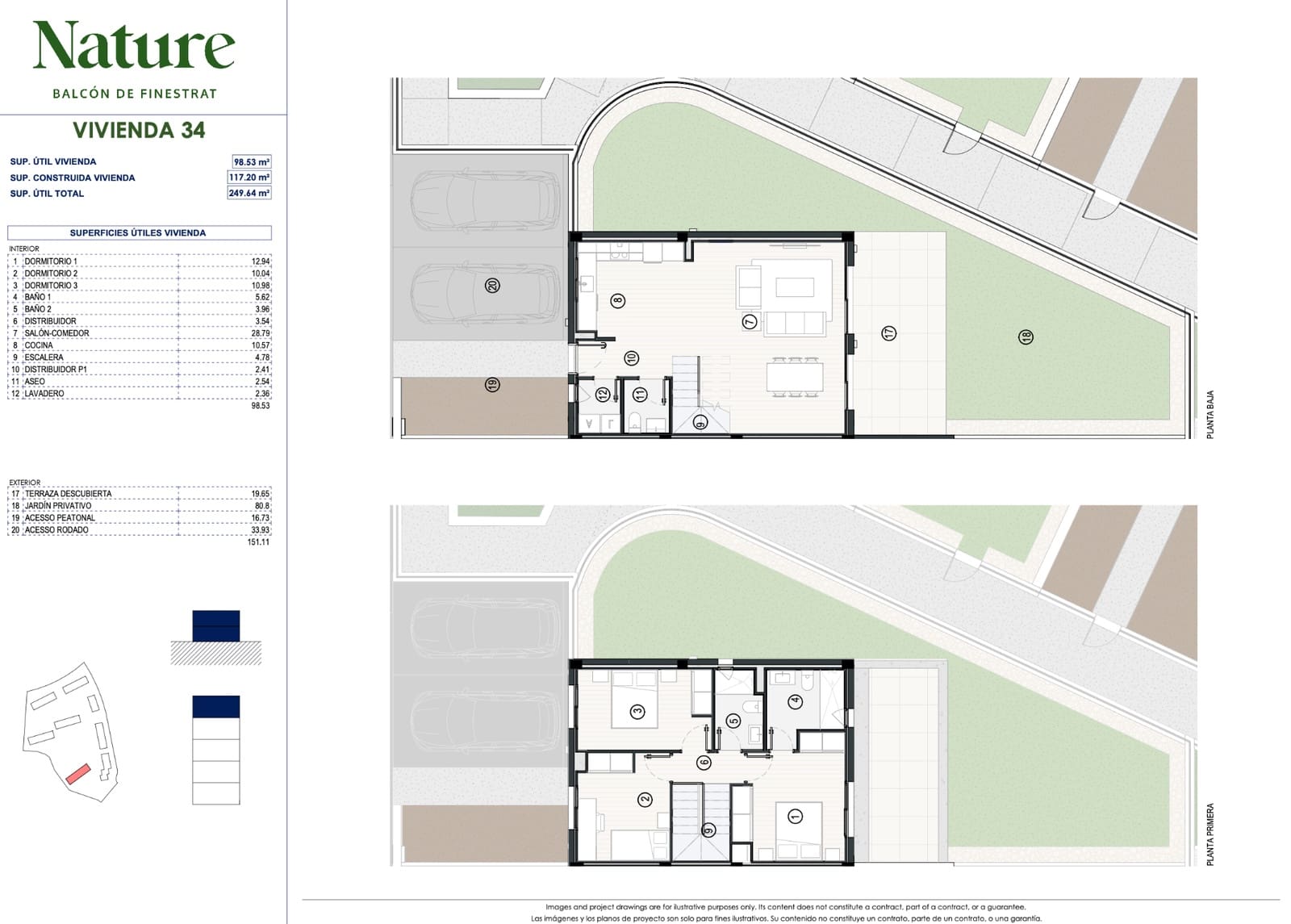 3 bedroom Bungalow for sale in Finestrat - € 425,000 (Ref: 9807373)
