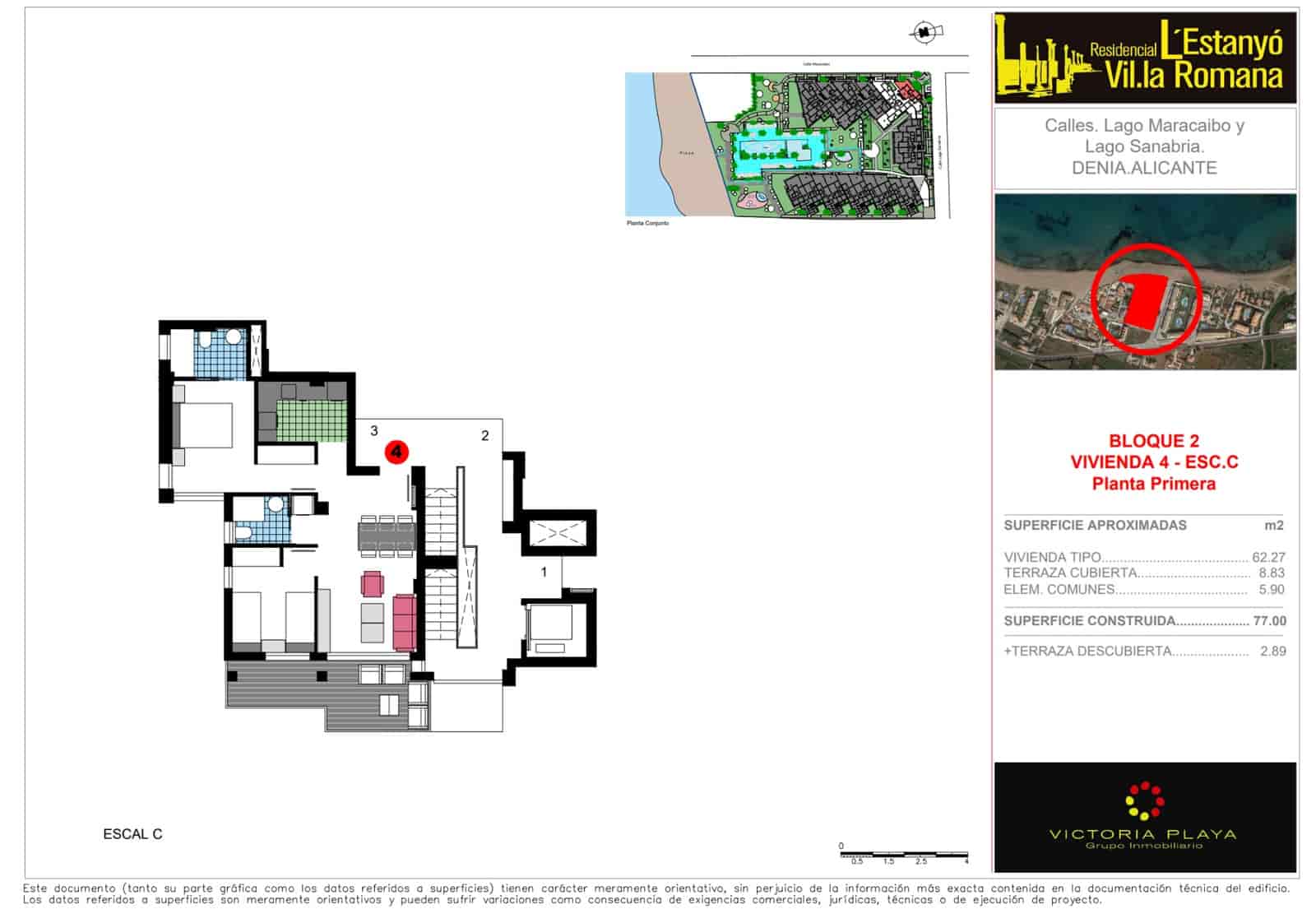 2 soveværelse Lejlighed til salg i Denia med swimmingpool - € 355.000 (Ref: 9859609)