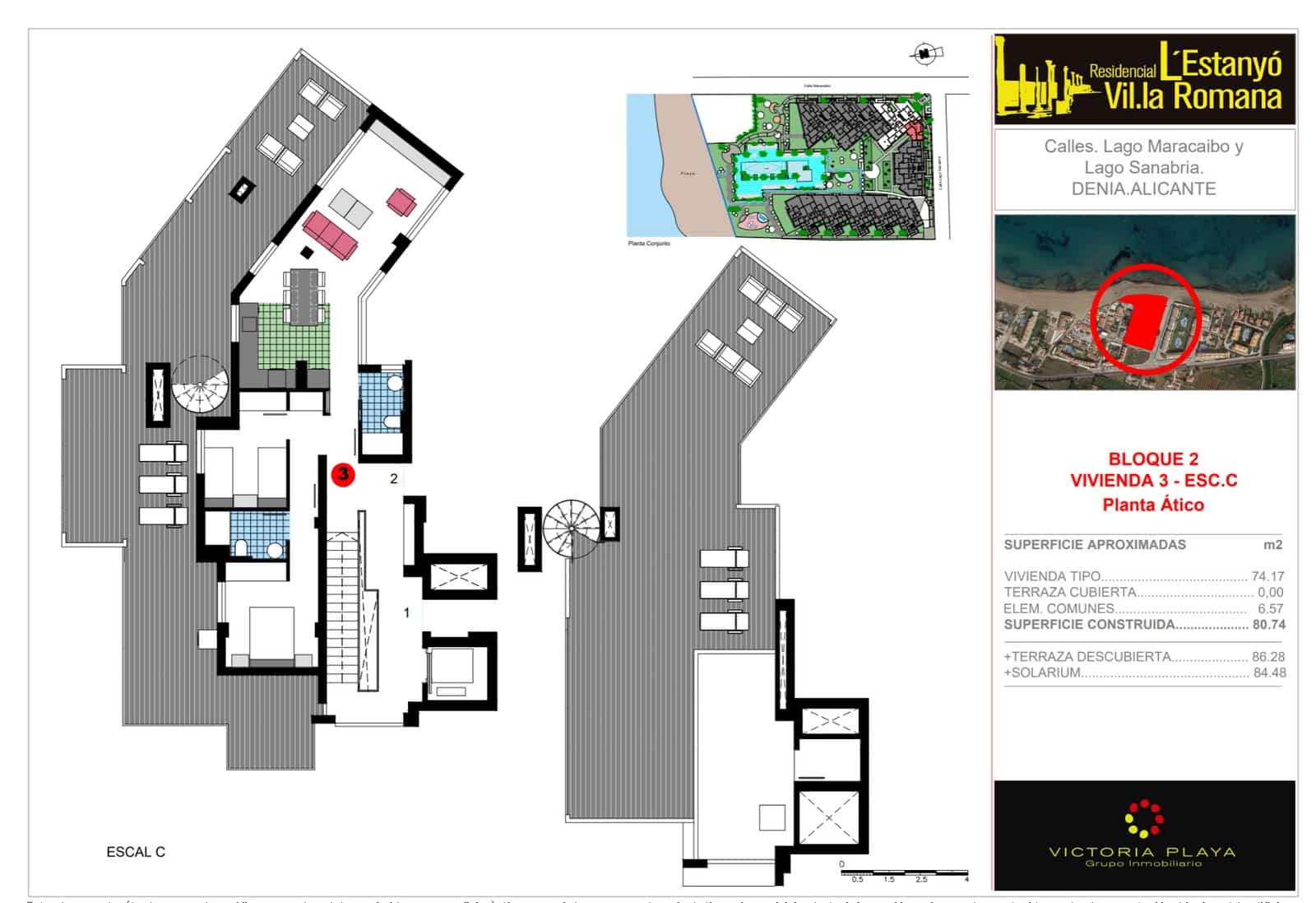 2 soveværelse Lejlighed til salg i Denia med swimmingpool - € 355.000 (Ref: 9859609)