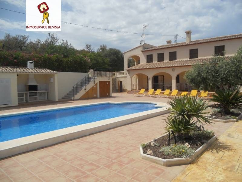 8 Zimmer Villa zu verkaufen in Moraira mit Pool Garage - 2.000.000 € (Ref: 3108261)