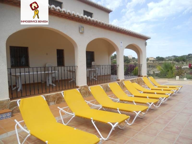 8 Zimmer Villa zu verkaufen in Moraira mit Pool Garage - 2.000.000 € (Ref: 3108261)