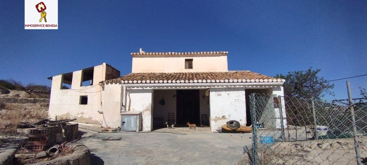 3 sovrum Finca/Hus på landet till salu i Benissa - 371 000 € (Ref: 8704044)