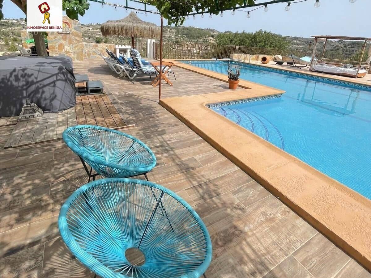 2 camera da letto Finca/Casa di Campagna da affittare in Benissa con piscina - 1.200 € (Rif: 9414093)