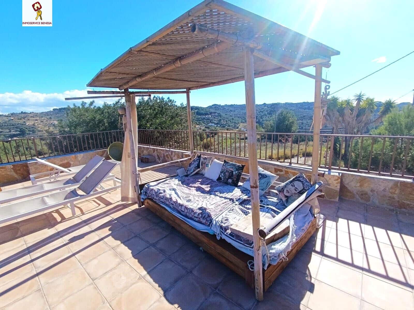 2 camera da letto Finca/Casa di Campagna da affittare in Benissa con piscina - 1.200 € (Rif: 9414093)