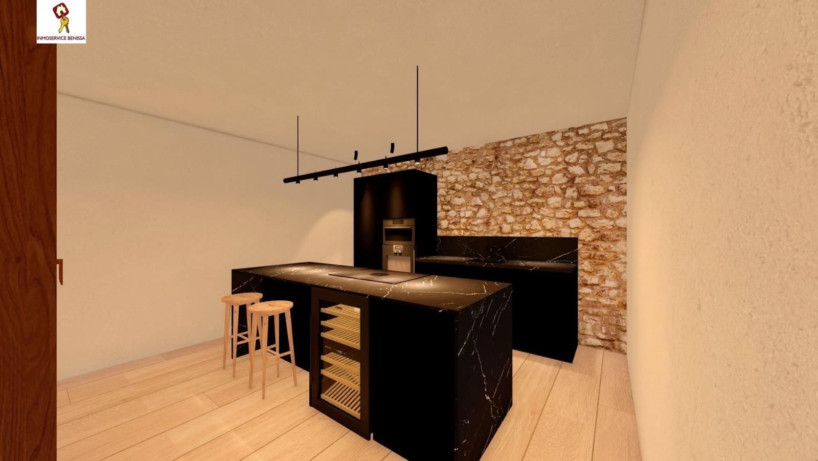 1 quarto Casa em Banda para venda em Benissa com garagem - 150 000 € (Ref: 9550769)