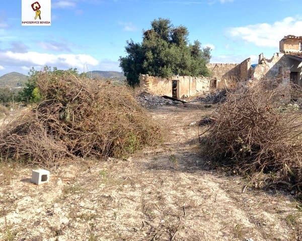 Teren niezagospodarowany na sprzedaż w Benissa - 150 000 € (Ref: 9550784)