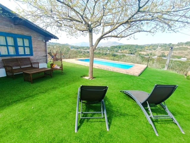 Finca/Casa Rural de 2 habitaciones en Benissa en alquiler con piscina - 1.100 € (Ref: 9758522)