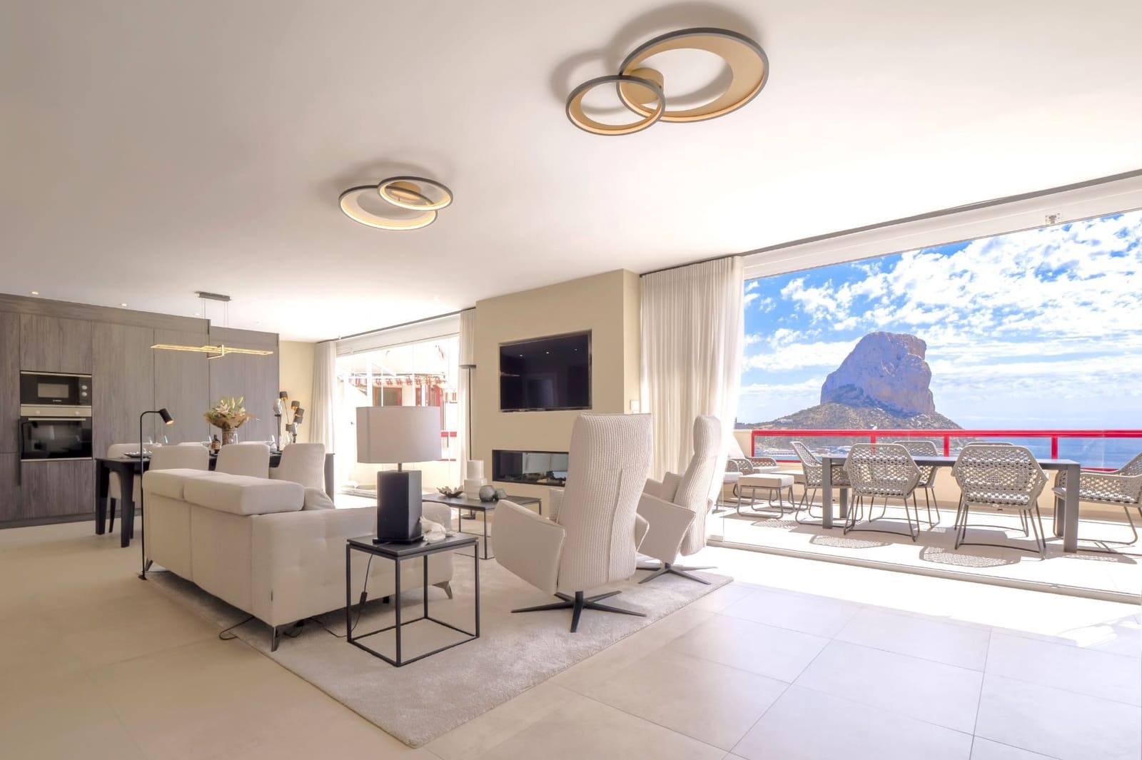 3 camera da letto Attico in vendita in Calpe / Calp con piscina garage - 1.690.000 € (Rif: 9946953)