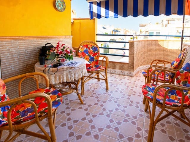 Apartamento de 2 habitaciones en El Chaparral - La Siesta - La Torreta, Torrevieja en venta con piscina garaje - 135.000 € (Ref: 10028886)