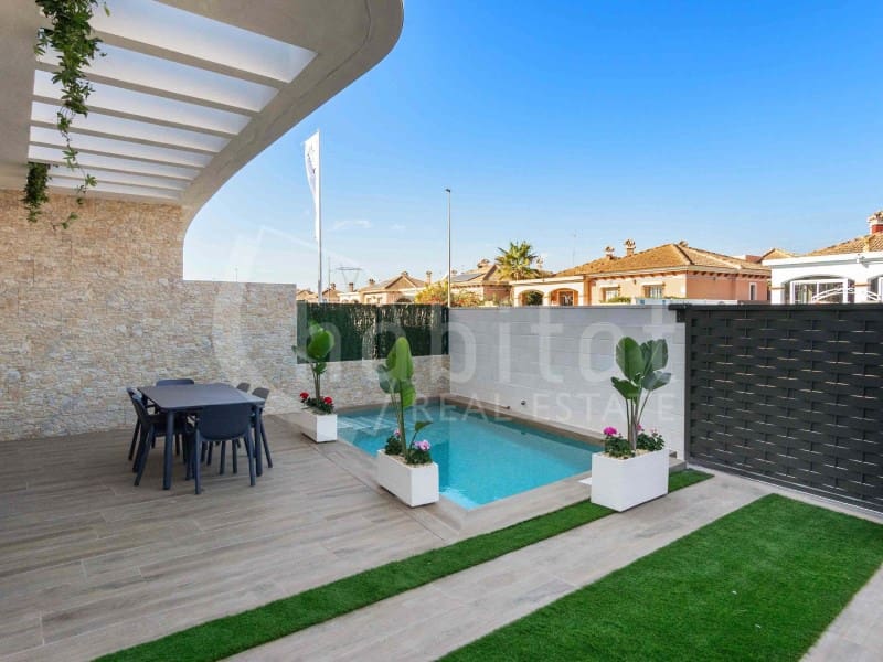 3 soveværelse Byhus til salg i Los Montesinos med swimmingpool - € 334.500 (Ref: 7850118)