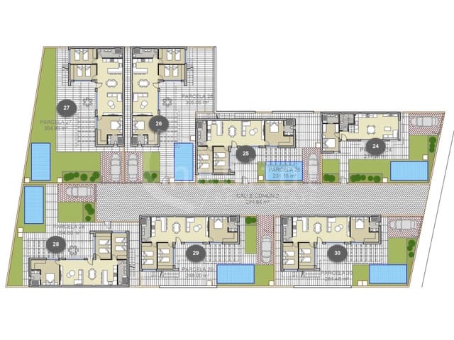 Chalet de 3 habitaciones en Los Montesinos en venta con piscina - 399.900 € (Ref: 8331706)