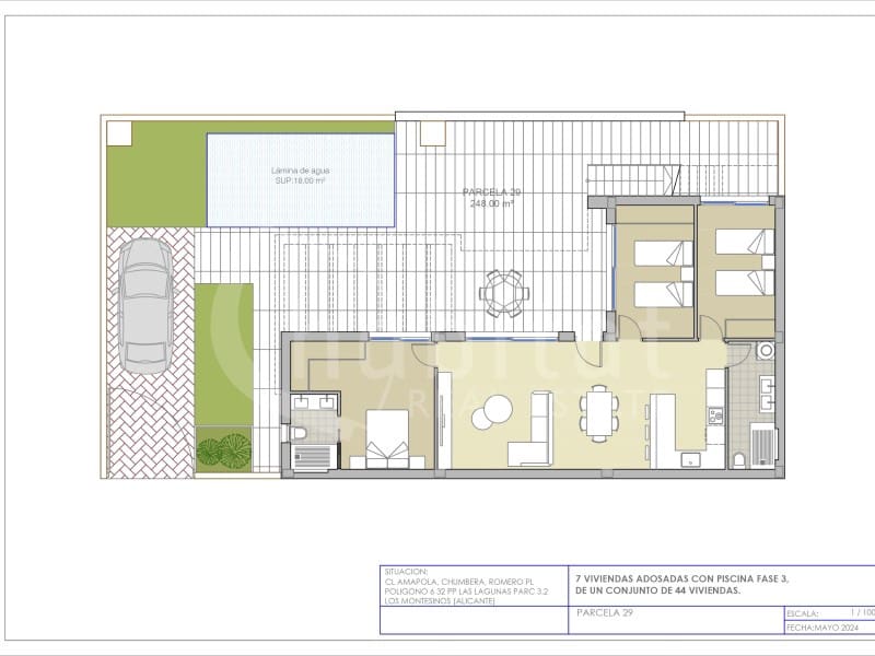 3 bedroom Villa for sale in Los Montesinos with pool - € 399,900 (Ref: 8331706)