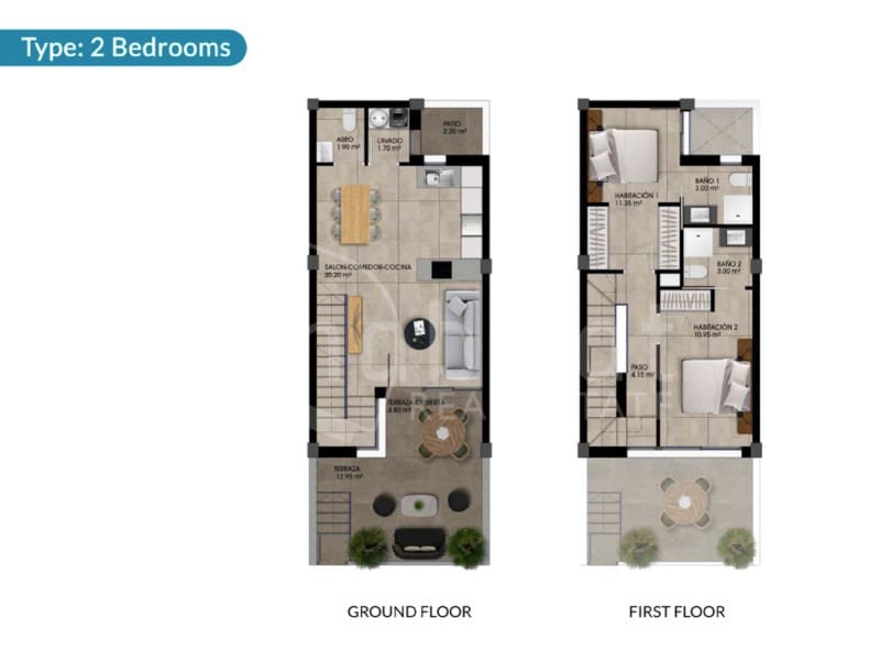 2 soverom Hus til salgs i Dolores med svømmebasseng - € 259 000 (Ref: 8855148)