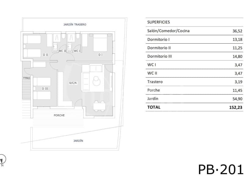 2 bedroom Apartment for sale in San Miguel de Salinas - € 199,900 (Ref: 8979603)