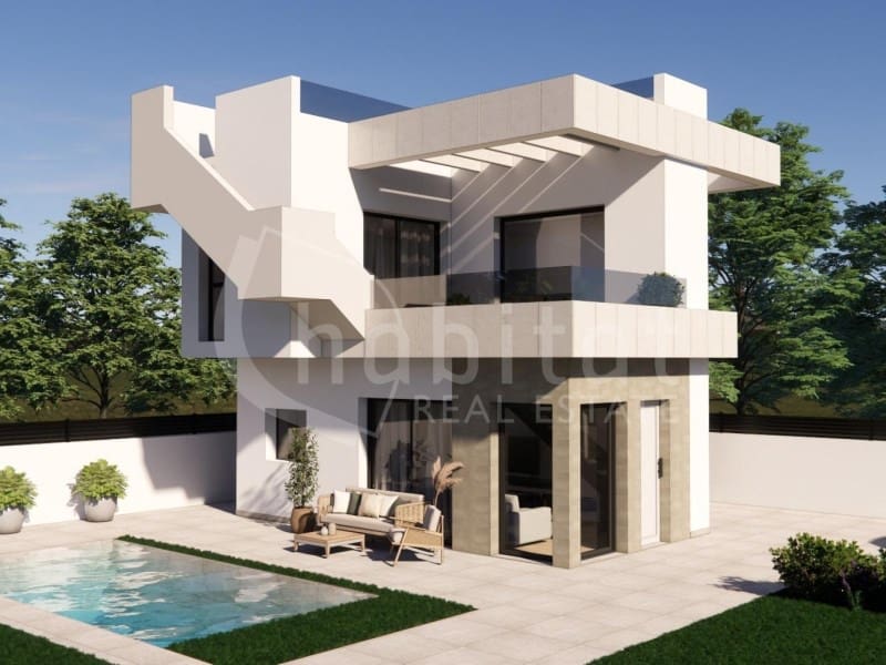 3 bedroom Villa for sale in Los Montesinos with pool - € 320,900 (Ref: 9005434)