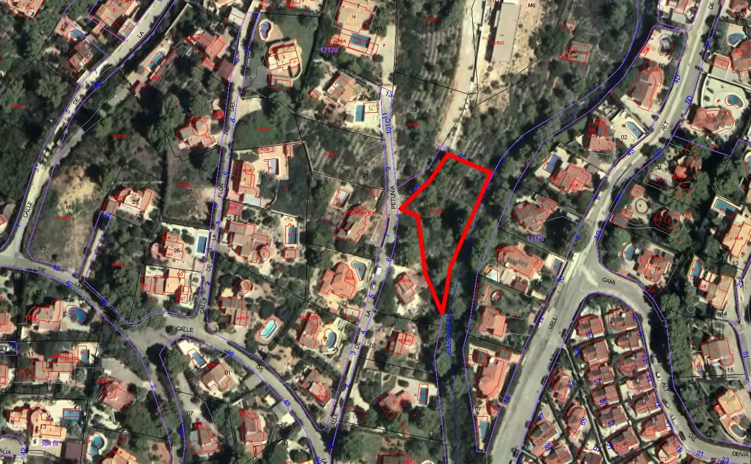 Byggegrund til salg i Denia - € 109.000 (Ref: 4858745)