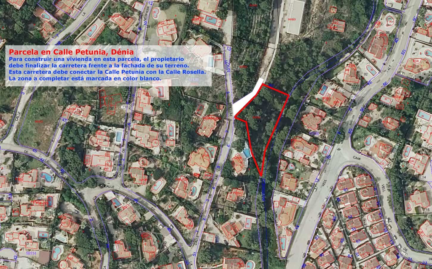 Byggegrund til salg i Denia - € 109.000 (Ref: 4858745)