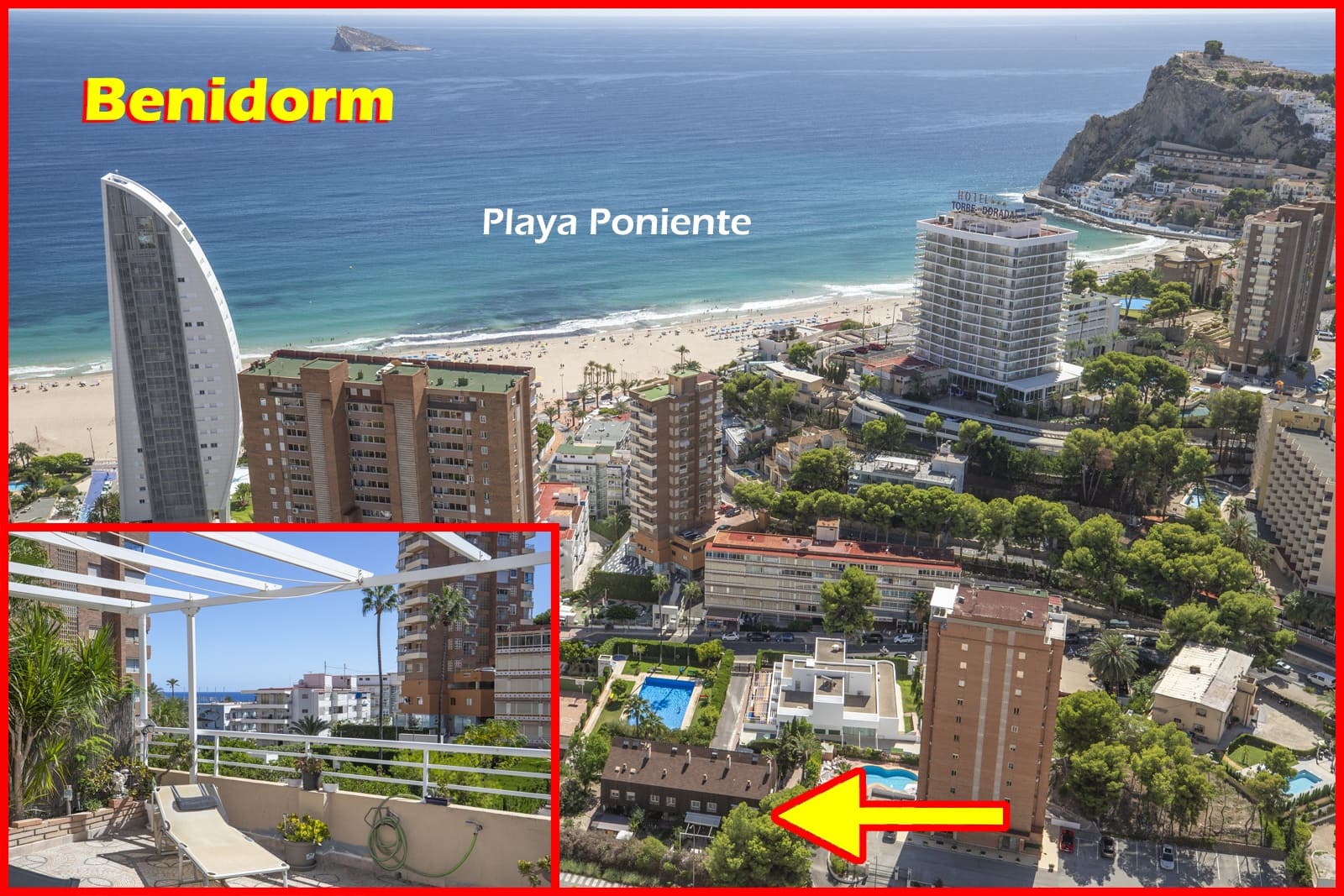4 bedroom Terraced Villa for sale in Benidorm - € 650,000 (Ref: 8581740)