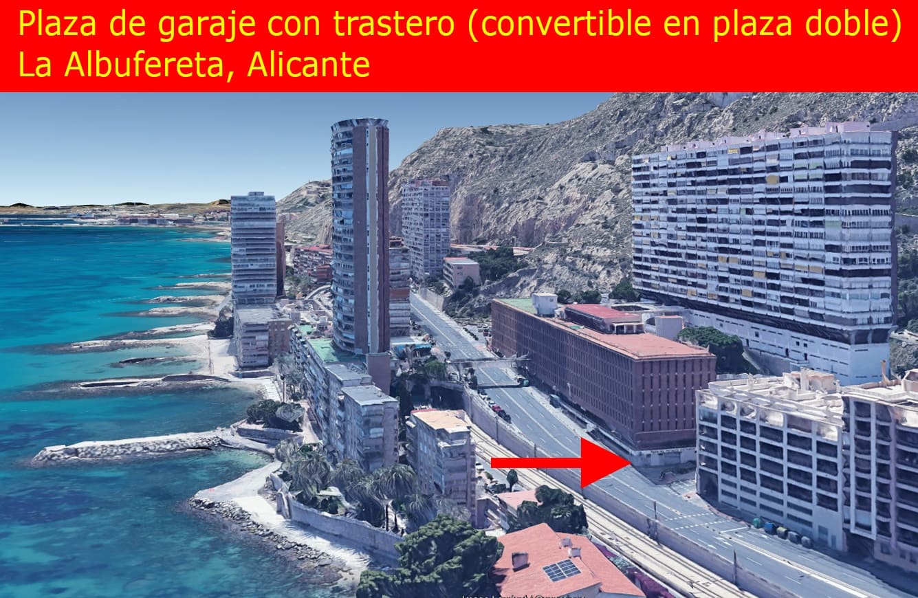 Autotalli myytävänä paikassa Alicante kaupunki - 45 000 € (Ref: 9474529)