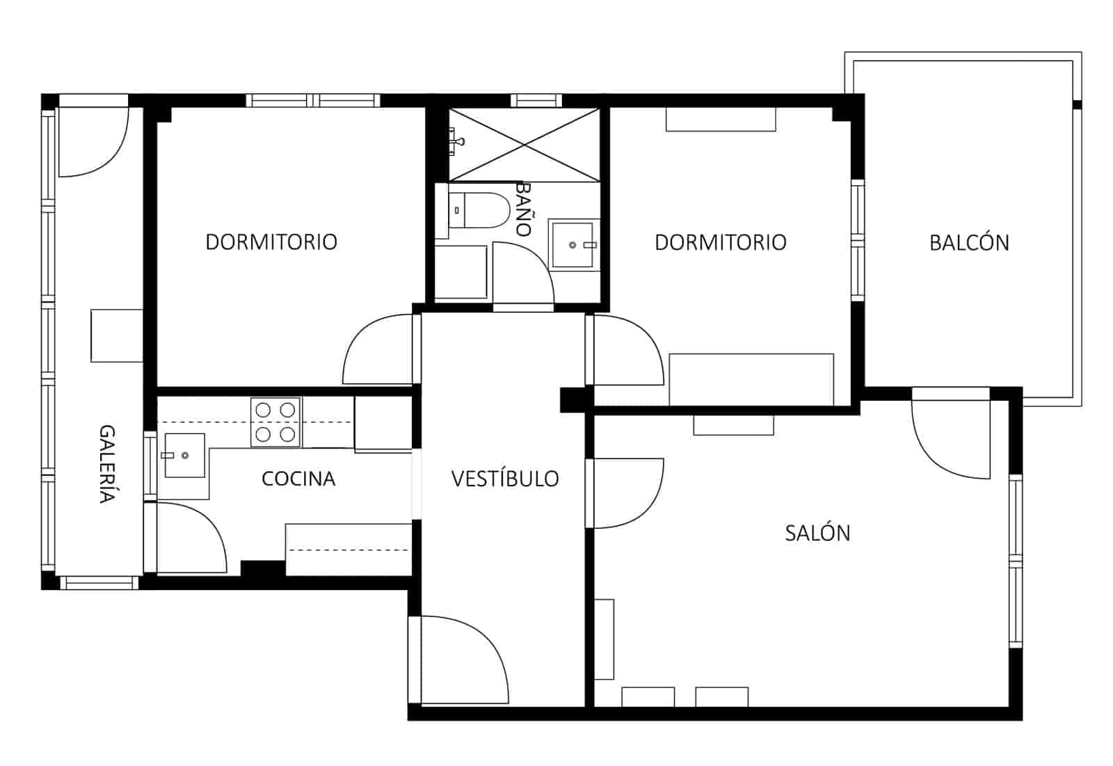 2 makuuhuone Huoneisto myytävänä paikassa Benidorm mukana uima-altaan - 274 000 € (Ref: 9500928)
