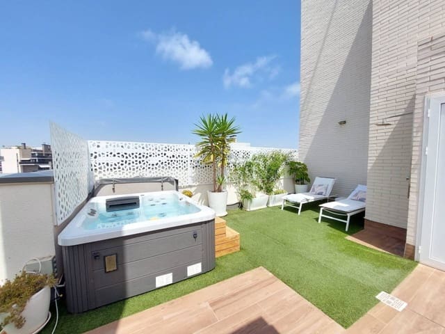 3 quarto Penthouse para arrendar em Alicante cidade com piscina garagem - 3 500 € (Ref: 10008169)