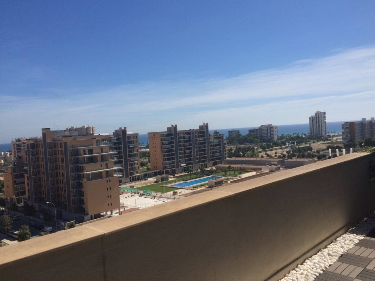 2 sypialnia Penthouse na sprzedaż w Cabo de las Huertas z basenem garażem - 370 000 € (Ref: 4476001)