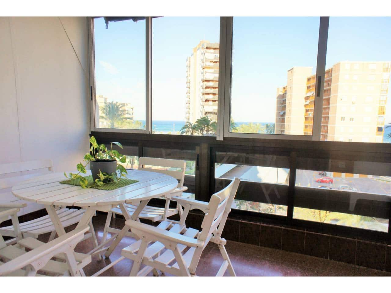 3 slaapkamer Flat te huur in Alicante stad met zwembad garage - € 1.200 (Ref: 4797435)