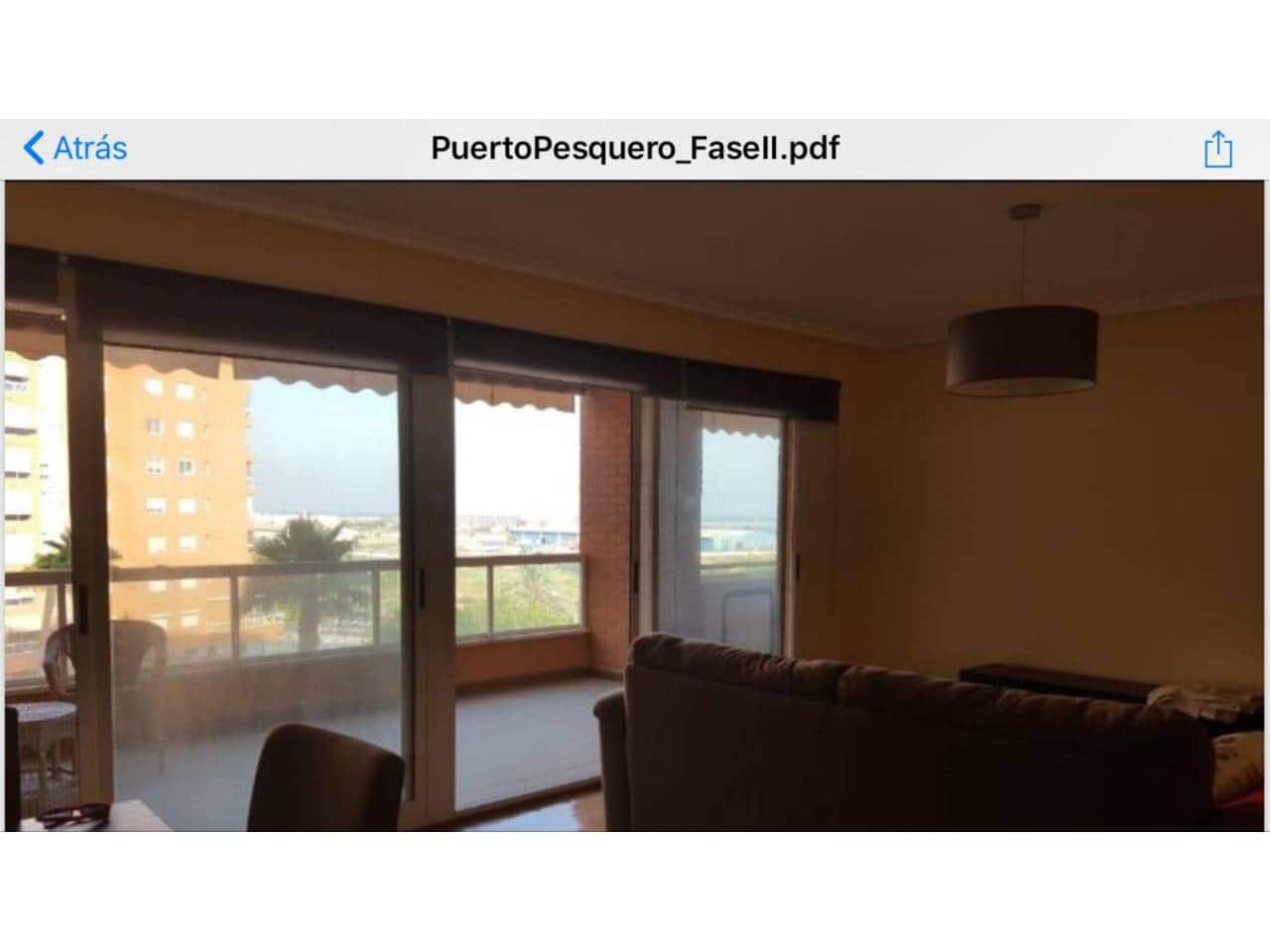 3 bedroom Flat for rent in Alicante / Alacant city with pool garage - € 1,400 (Ref: 5245117)