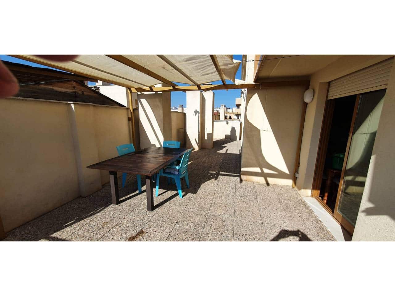 1 soveværelse Penthouse til leje i San Juan de Alicante / Sant Joan d'Alacant med swimmingpool garage - € 1.100 (Ref: 5963271)