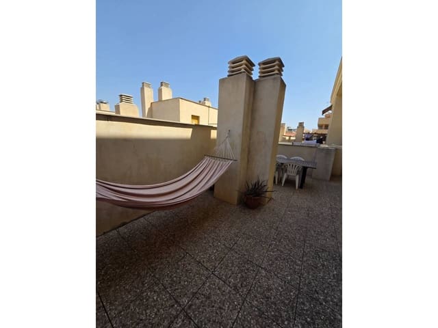 1 slaapkamer Penthouse te huur in San Juan de Alicante / Sant Joan d'Alacant met zwembad garage - € 1.100 (Ref: 5963271)