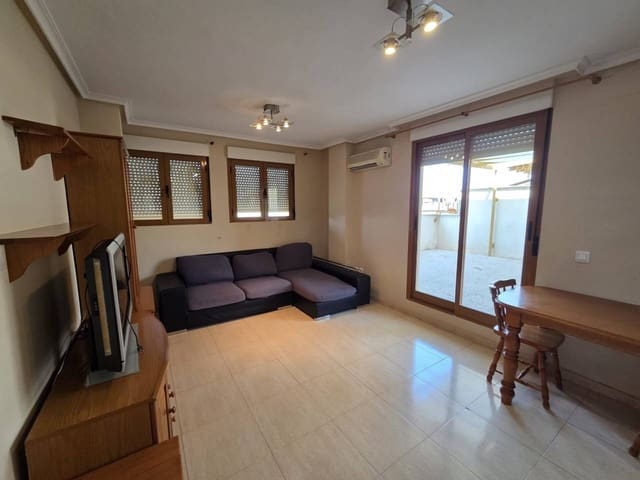 1 slaapkamer Penthouse te huur in San Juan de Alicante / Sant Joan d'Alacant met zwembad garage - € 1.100 (Ref: 5963271)