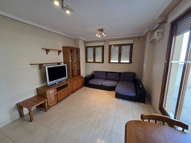 1 slaapkamer Penthouse te huur in San Juan de Alicante / Sant Joan d'Alacant met zwembad garage - € 1.100 (Ref: 5963271)