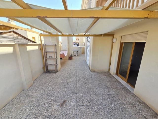 1 slaapkamer Penthouse te huur in San Juan de Alicante / Sant Joan d'Alacant met zwembad garage - € 1.100 (Ref: 5963271)