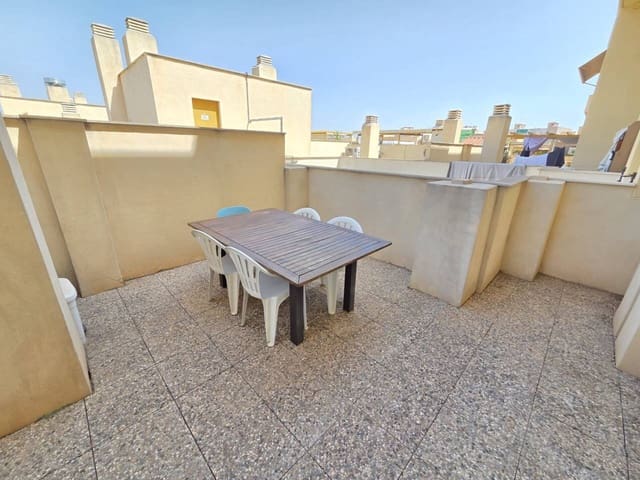 1 slaapkamer Penthouse te huur in San Juan de Alicante / Sant Joan d'Alacant met zwembad garage - € 1.100 (Ref: 5963271)